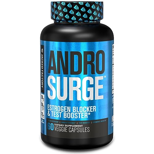 Jacked Factory Androsurge Estrogen Blocker & Testosterone Booster for Men -Grade Anti Jacked Factory buy supplements canada