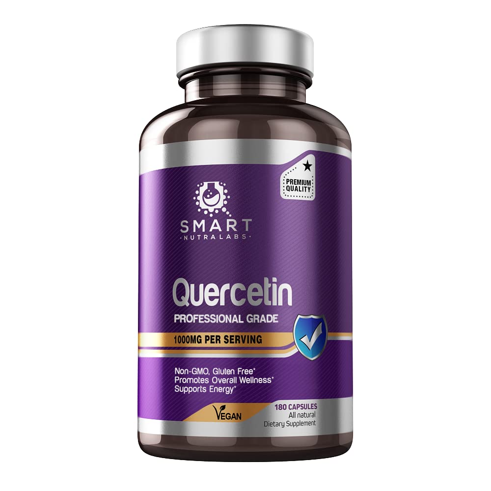 SMART NUTRA LABS Quercetin 1000mg- 180 Vegan Capsules SMART NUTRA LABS buy supplements canada