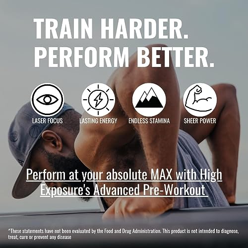 High Exposure Pre Workout Energy Mix | Pre Workout Powder for Men and Women High Exposure buy supplements canada