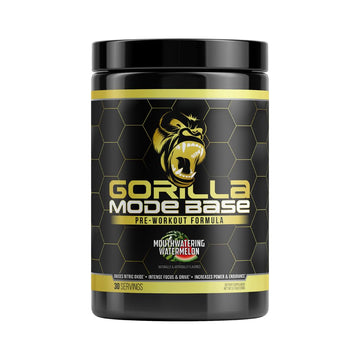 Gorilla Mode Base Pre Workout - Raises Nitric Oxide · Intense Focus & Drive · Endurance Gorilla Mind buy supplements canada