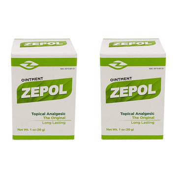 Zepol Original. Topical Ointment for Muscles, Joints, Backache, Sprains, and Strains. 1 oz. Pack of 2 Zepol buy supplements canada