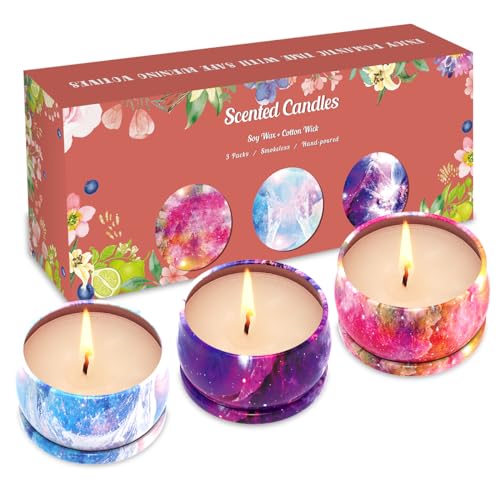 Scented Candles Gift Set, 3 Pack Soy Candles Gift Set Candles for Home Scented, Gifts for Women Men Weimingte buy supplements canada