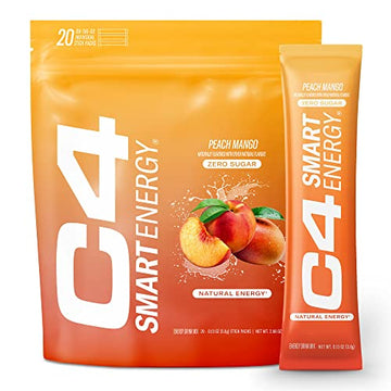 C4 Smart Energy Powder Stick Packs - Sugar Free Performance Fuel & Nootropic Brain Cellucor buy supplements canada