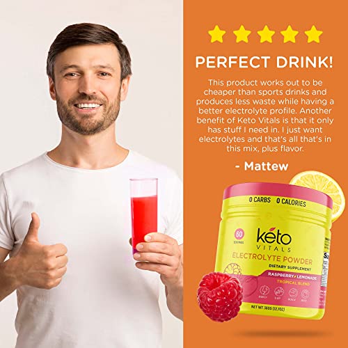 Keto Vitals Electrolytes Powder - Sugar Free Keto Electrolytes Powder with Potassium Keto Vitals buy supplements canada