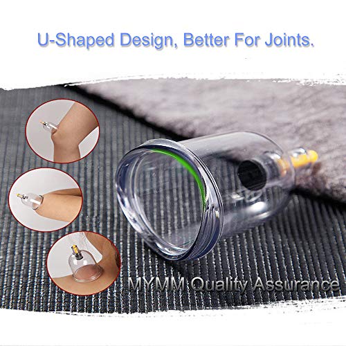 MYMM 12 Cupping Cups Sets Biomagnetic Traditional Professional Chinese Therapy Massage MYMM buy supplements canada
