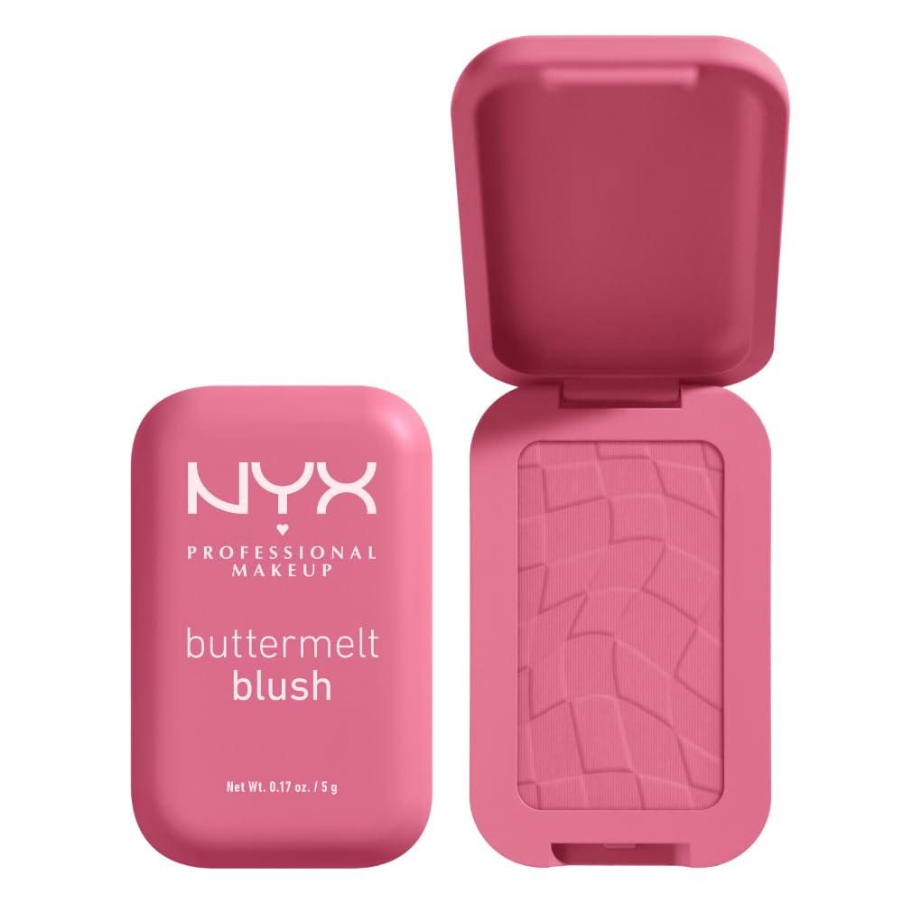 NYX PROFESSIONAL MAKEUP Buttermelt Powder Blush, Fade and Transfer-Resistant Blush, Up to 12HR Make Up Wear, Vegan Formula - For The Butta NYX PROFESSIONAL MAKEUP buy supplements canada