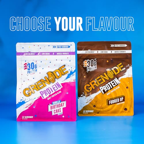 Grenade Protein Powder, Whey Protein Blend with 30g Protein per Serving, High Protein, Low Sugar Grenade buy supplements canada
