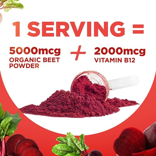 selfevolve Beet12 - Organic Beet Root Powder Enhanced with Vitamin B12, Nitric Oxide Booster selfevolve buy supplements canada