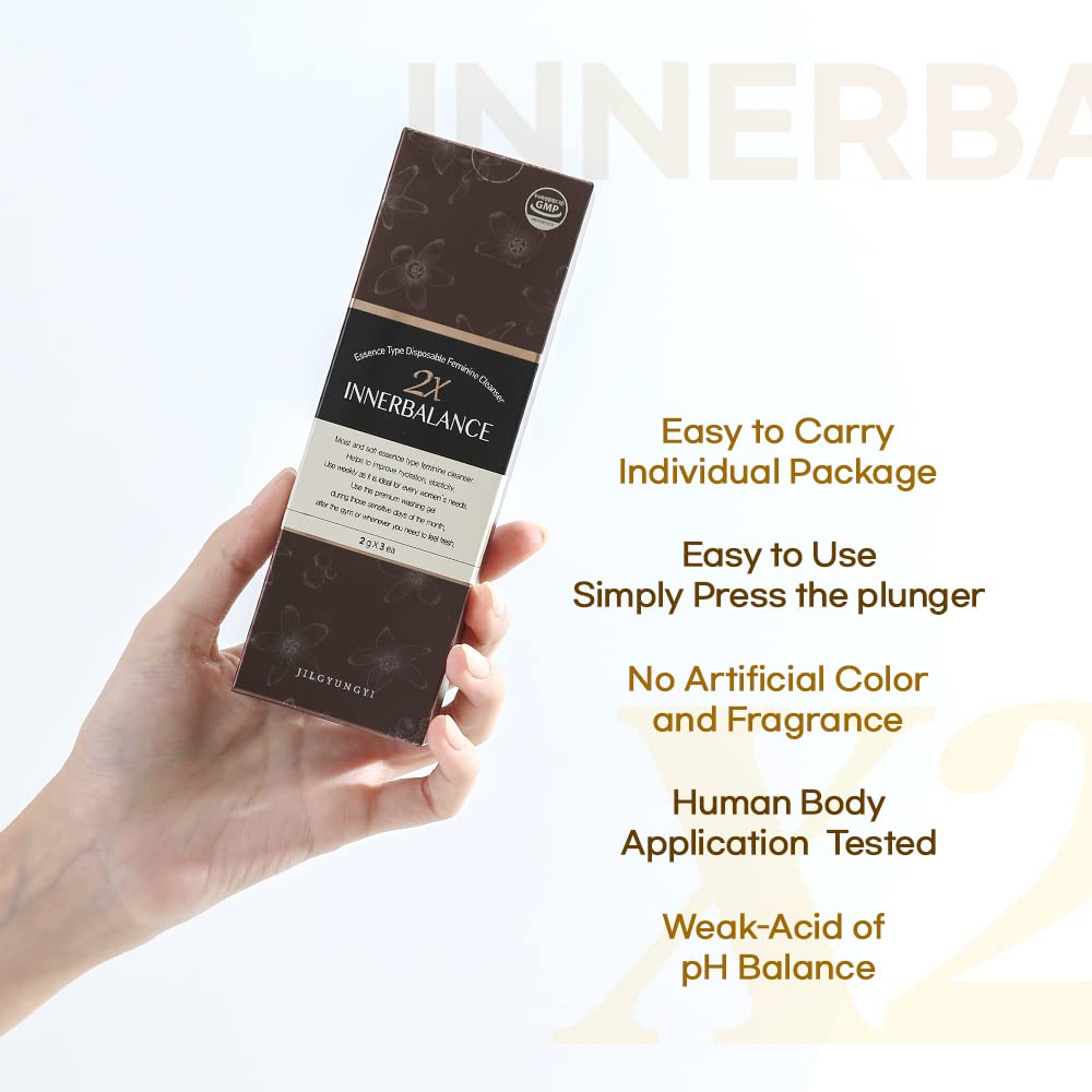 JilGyungYi 2X Inner Balance Intimate Feminine Cleansing Wash PH Balanced Odor Relief JilGyungYi buy supplements canada