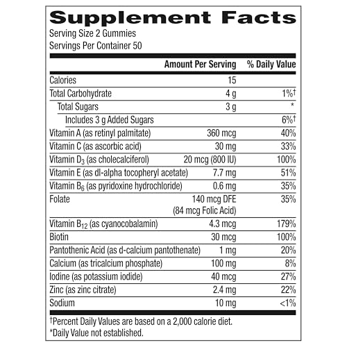 Centrum Women’s Multivitamin Gummies, Immune, Energy, Healthy Appearance Support, 100 Count, 50 Day Supply Centrum buy supplements canada
