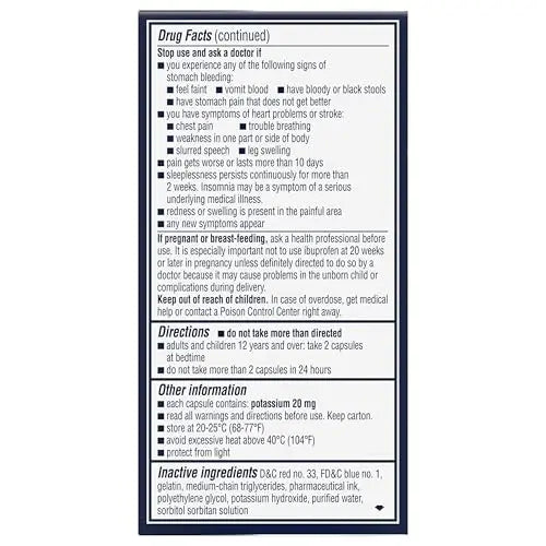 Advil PM Liqui-Gels Minis, 80 Liquid Filled Capsules Advil buy supplements canada
