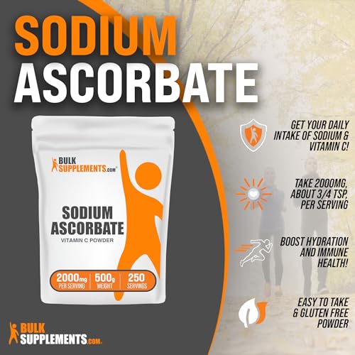 BulkSupplements.com Sodium Ascorbate Powder - Antioxidant Powder - Sodium Ascorbate Bulksupplements buy supplements canada