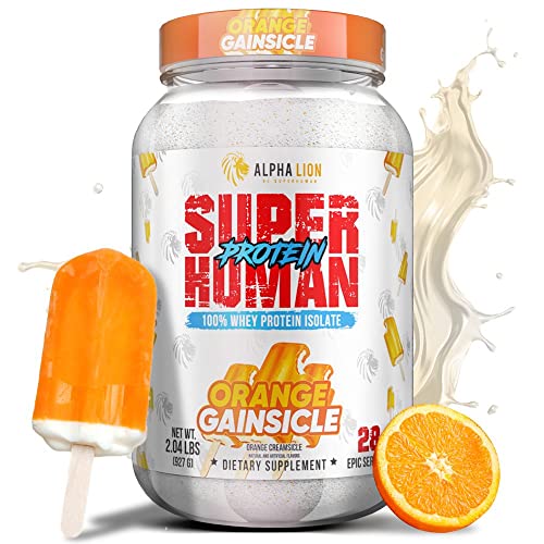 ALPHA LION Superhuman Whey Protein Powder, Great Tasting Pure Whey Protein Isolate ALPHA LION buy supplements canada