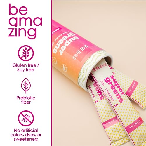 BEAM be Amazing Super Greens Powder with Prebiotics, Digestive Enzymes & Antioxidants BEAM buy supplements canada