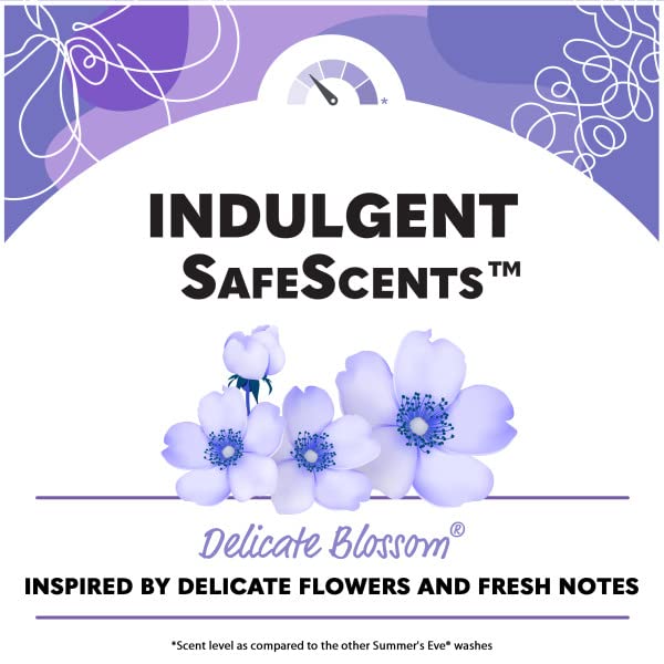 Summer's Eve Delicate Blossom Daily Refreshing Feminine Wash, Removes Odor, pH balanced, 15 fl oz Summer's Eve buy supplements canada