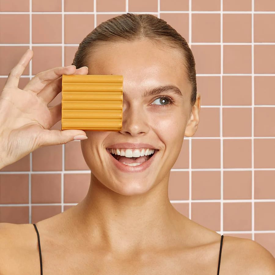 Kitsch Kojic Acid Soap – Turmeric Soap Bar with Hyaluronic Acid & Shea Butter – Brightening & Hydrating Body Wash & Face Wash for Dark Spots Kitsch buy supplements canada