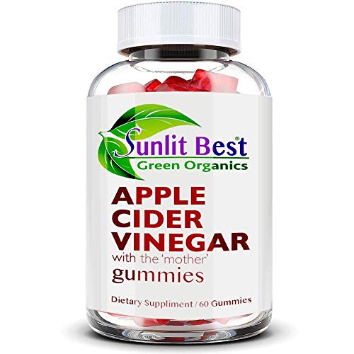 Apple Cider Vinegar Gummies Vitamins with The Mother, Delicious Immunity, Gluten Free Sunlit Best Green Organics buy supplements canada