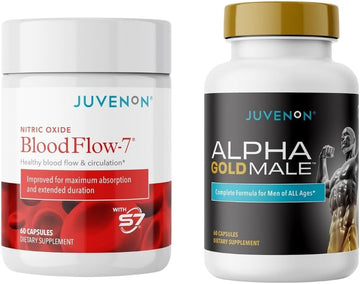 Juvenon Maximum Male BloodFlow-7 Nitric Oxide Supplement with Nitrosigine + Alpha Gold Male Juvenon buy supplements canada