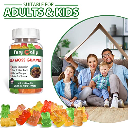 Tary Nally Sea Moss Gummies, Organic Irish Sea Moss Gummies for Adults & Kids Tary Nally buy supplements canada