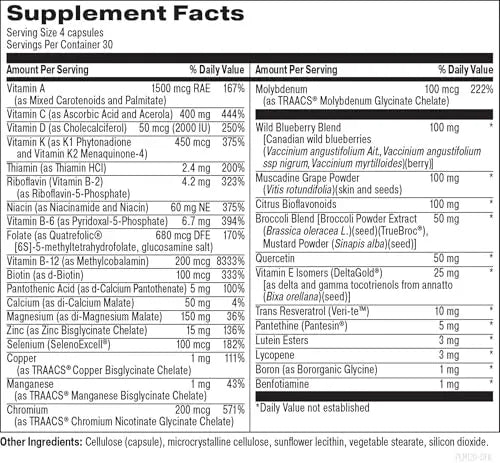 Designs for Beauty The Foundation of You - Women’s Multivitamin Supplement, 120 Count - with Vitamin D, Vitamin C, Folate, Tocotrienols, Lutein, Broccoli Seed, and Zinc Designs for Beauty buy supplements canada