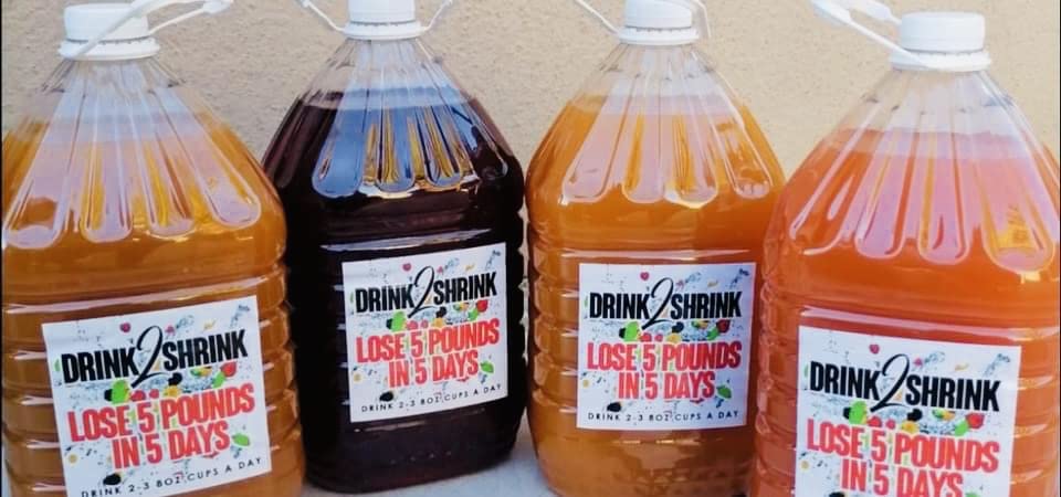 4 Week drink2Shrink Detox Formula Start Losing That Stubborn Belly Fat! (Green Apple) Heath Secret buy supplements canada