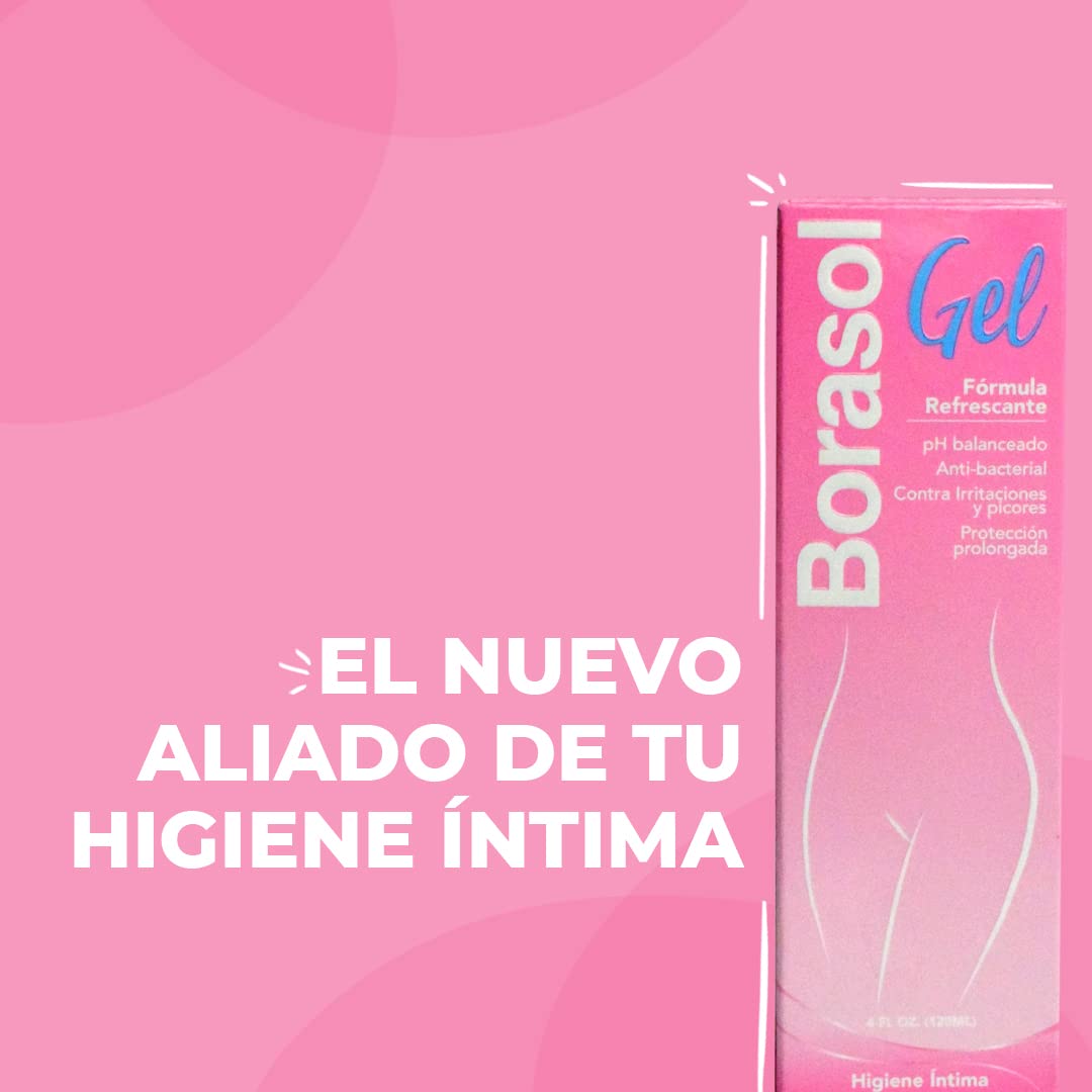 Borasol Refreshing Formula Femenine Wash Gel 4FL OZ. (120ML) Msupps.com buy supplements canada