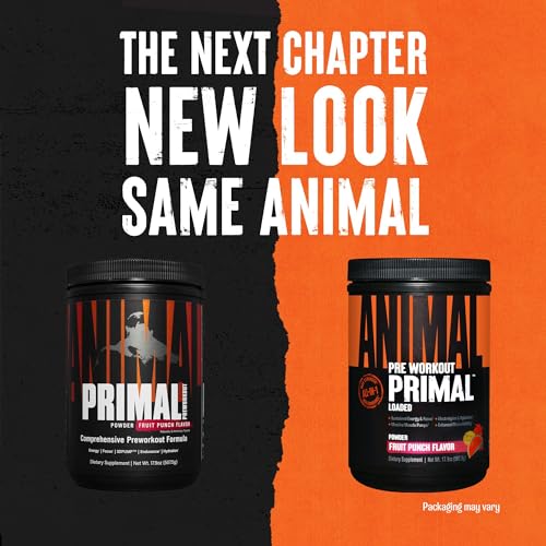 Animal Primal Muscle Hydration + Preworkout Powder – Contains Beta Alanine, 3DPump Animal buy supplements canada