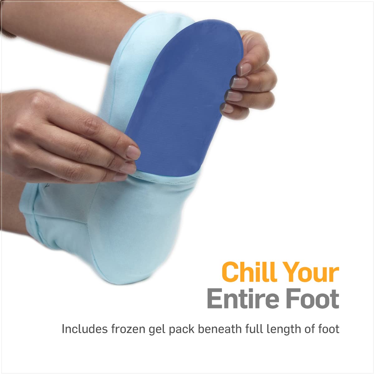 NatraCure Cold Therapy Socks - Reusable Gel Ice Frozen Slippers for Feet NatraCure buy supplements canada