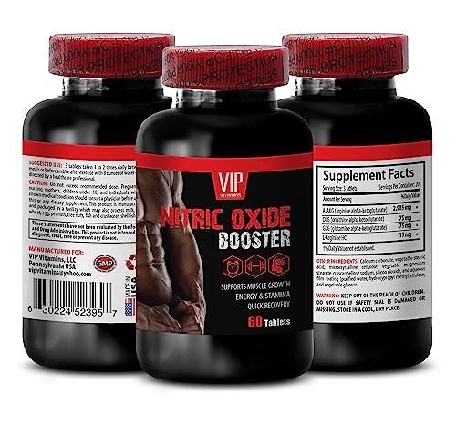 muscle pills - NITRIC OXIDE PRE WORKOUT 2400MG - nitric oxide supplements for men VIP VITAMINS buy supplements canada