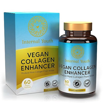 Vegan Collagen Supplement for Women & Men - 60 Advanced Collagen Booster Tablets Internal Youth buy supplements canada