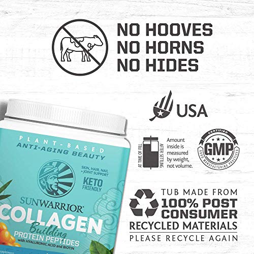 Sunwarrior Collagen Building Protein Peptides, Natural, 500 g Sunwarrior buy supplements canada