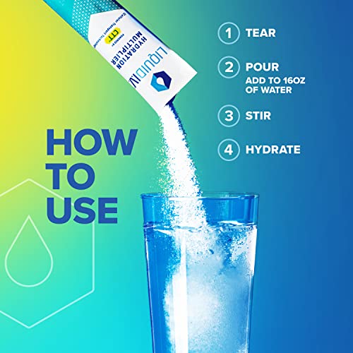 Liquid I.V. Hydration Multiplier - Tropical Punch - Hydration Powder Packets | Electrolyte Liquid I.V. buy supplements canada