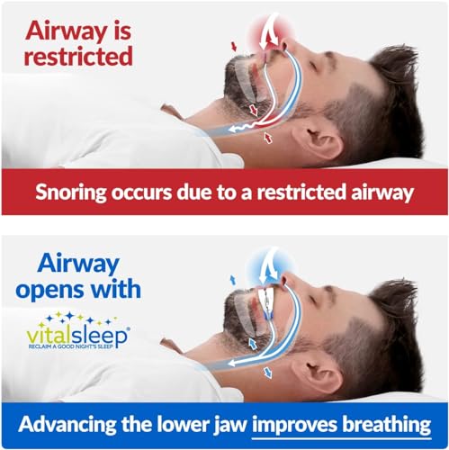 VitalSleep Anti-Snoring Mouthpiece, Adjustable Jaw Positioning Vital Sleep buy supplements canada