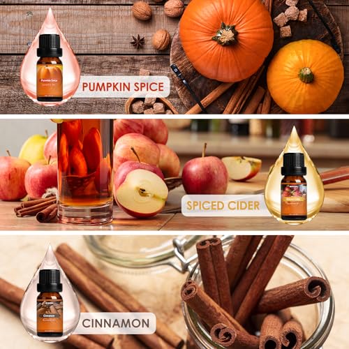 Autumn Fragrance Oil Set, Premium Fall Essential Oils for Diffuser and Candle Making -Cinnamon ARVIDSSON buy supplements canada