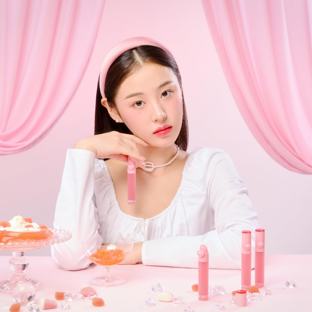 YNM Heart Jelling Tint, PEPPER JELLING, Silicone Lip Brush Included, K-Beauty, Non-Sticky, Moisturizing, Smudge-Proof, Korean Lip Tint, Long-Lasting, Vivid Color, 0.09 oz YNM buy supplements canada