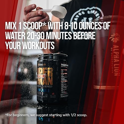ALPHA LION Superhuman Burn 2-in-1 Metabolism Booster Pre Workout ALPHA LION buy supplements canada