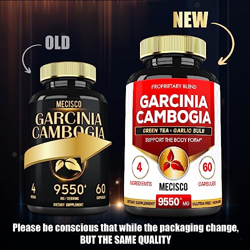 Garcinia Cambogia 9550mg - 4 Month Supply - Supplement for Men and Women - A Natural Mecisco buy supplements canada