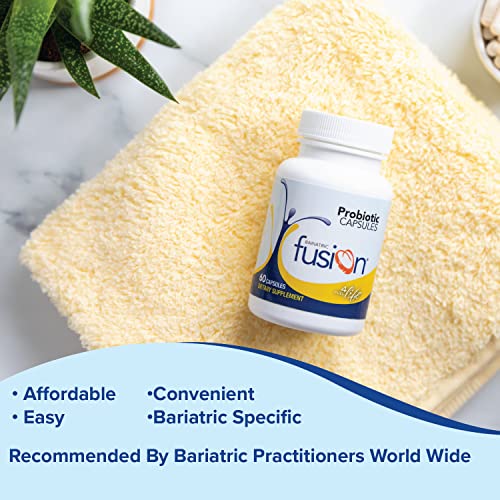 Bariatric Fusion Probiotic Capsule | Easy to Swallow Bariatric Vitamin | 10 Billion CFU Bariatric Fusion buy supplements canada