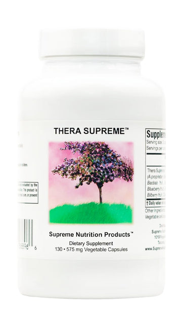 Supreme Nutrition Thera Supreme, 130 Pure Herbal Combination Vegetarian Capsules Supreme Nutrition Products buy supplements canada