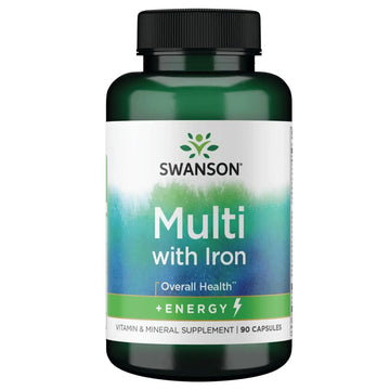 Swanson Active One Multivitamin with Iron 90 Capsules Swanson buy supplements canada