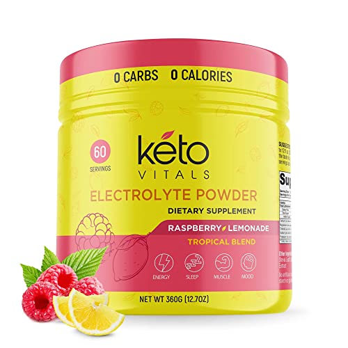 Keto Vitals Electrolytes Powder - Sugar Free Keto Electrolytes Powder with Potassium Keto Vitals buy supplements canada