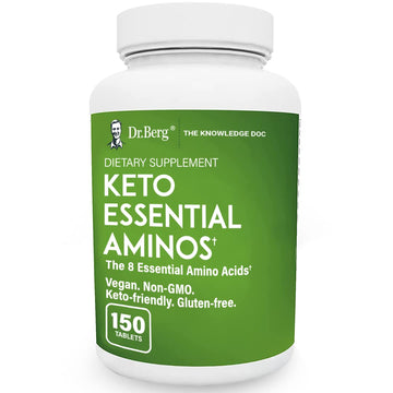 Dr. Berg's Keto Essential Aminos - Contains 8 Essentials Amino Acids -Keto Friendly Dr. Berg Nutritionals buy supplements canada