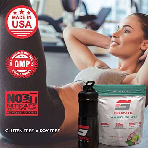 Granite Vaso Blast Advanced 'Stim-Free' Pre-Workout | Supports Vasodialation, NO Conversion Granite Supplements buy supplements canada