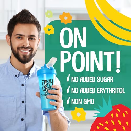 EarthChimp Organic Vegan Protein Powder - with Probiotics - Non GMO, Dairy Free EarthChimp buy supplements canada