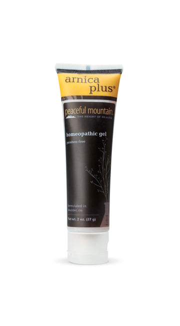 Peaceful Mountain Arnica Plus Homeopathic Gel - Natural Homeopthic Gel for Sore or cramping Muscles - 2oz Peaceful Mountain buy supplements canada