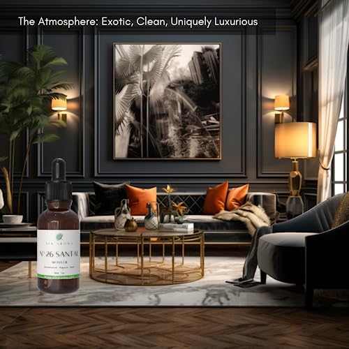 SLK Aroma, Santal Aroma Diffuser Oil, No. 26, Ultra Luxury Niche Blend of The Finest Essential Oils SLK Aroma buy supplements canada