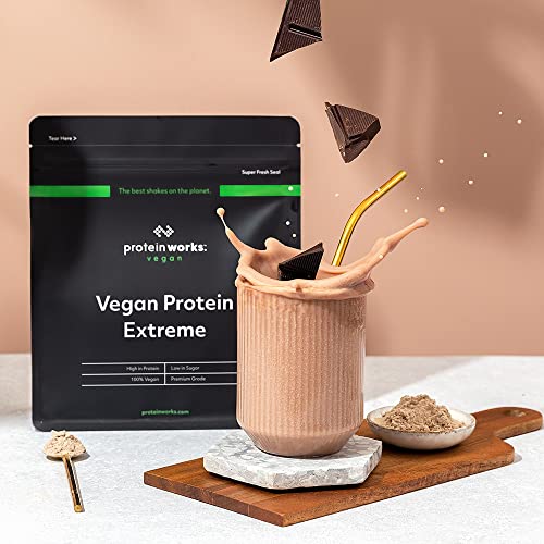 Protein Works - Vegan Protein Extreme | 29g Plant Based Protein | Added Vitamin Blend | 14 Servings Protein Works buy supplements canada