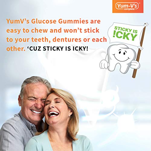 YumVs Complete Glucose Gummies, Raspberry Flavor, (60 Ct); Chewable YUM-V'S buy supplements canada